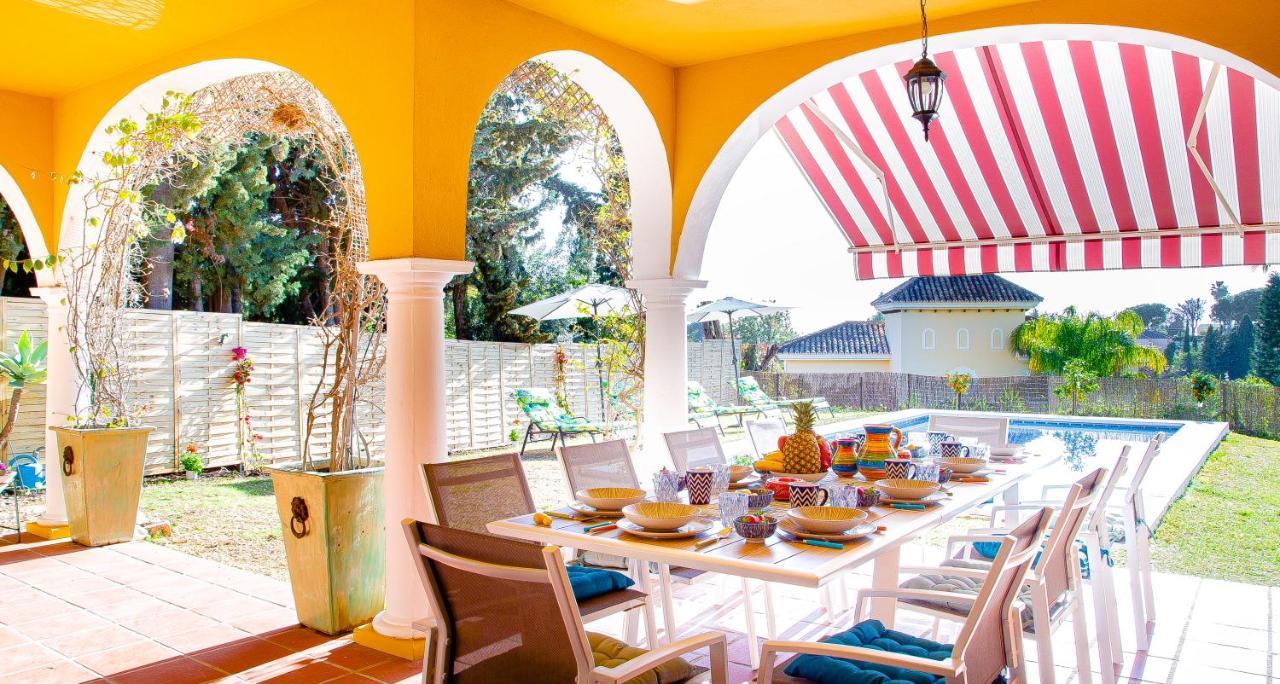 Villa Maria In El Rosario - Mit Sicht Auf Gibralta Marbella Eksteriør bilde