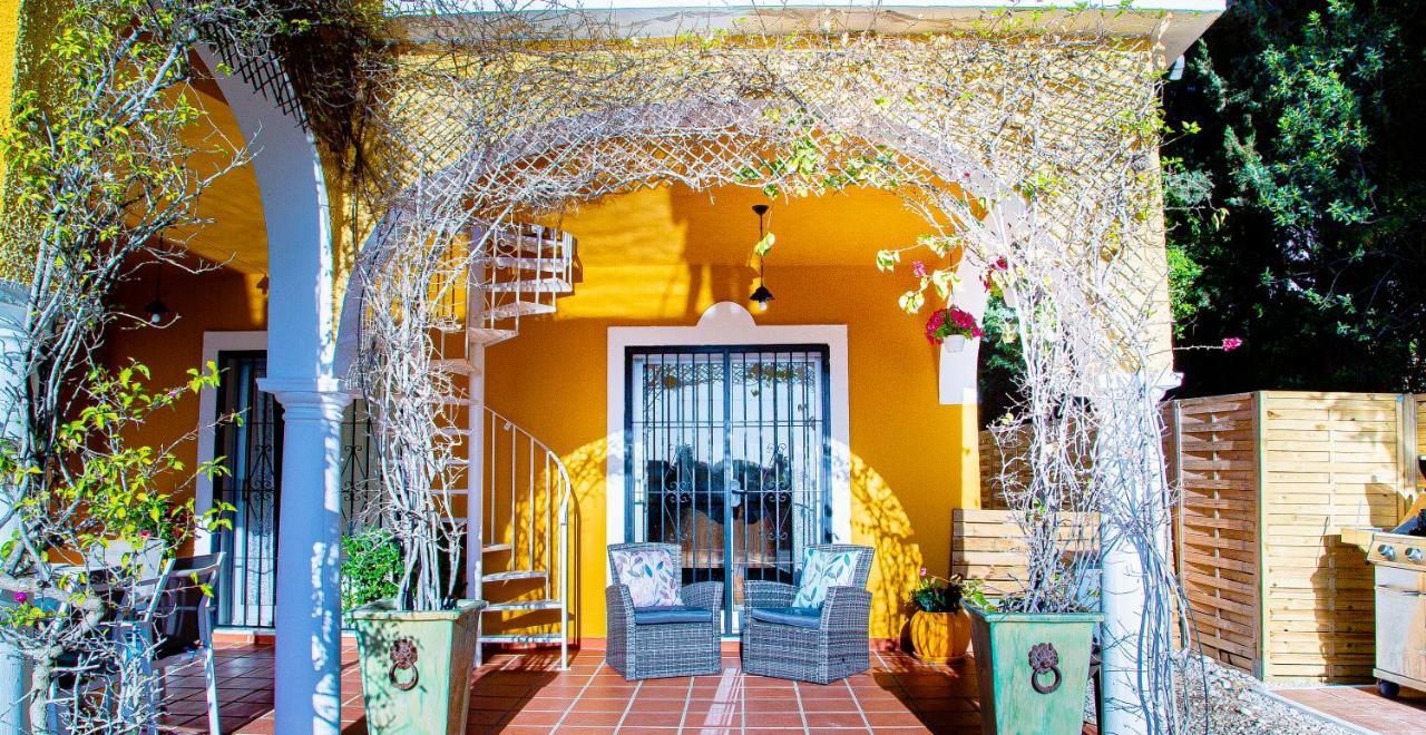 Villa Maria In El Rosario - Mit Sicht Auf Gibralta Marbella Eksteriør bilde