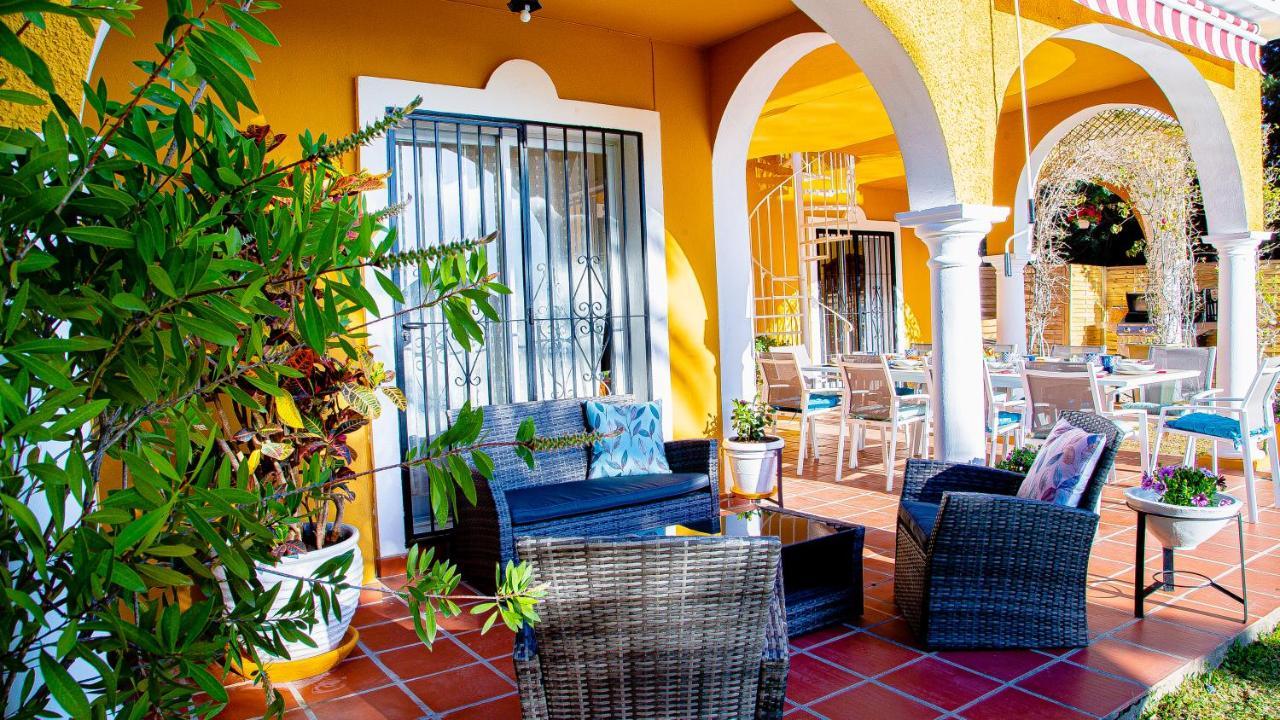 Villa Maria In El Rosario - Mit Sicht Auf Gibralta Marbella Eksteriør bilde